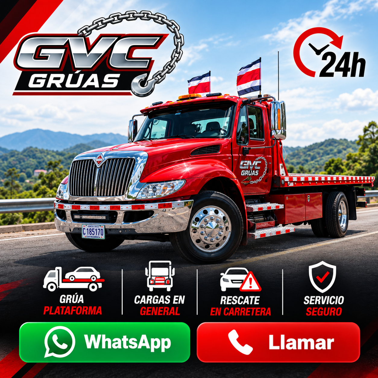 Publicidad de GIVC Rescate Vial